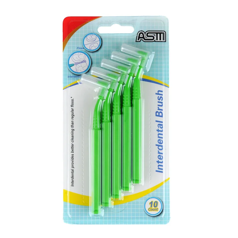 Interdental Brush Tooth Dental Floss for Teeth Minimum diameter 0.8mm 10 / Cards Provides better cleaning than regular floss
Interdental Brush Tooth Dental Floss for Teeth Minimum diameter 0.8mm 10 / Cards Provides better cleaning than regular floss