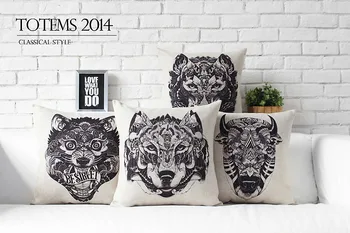Indians Totem Wolf ,Bull ,Tiger Linen cotton pillow Home Decor cushion sofa cushions decorative Throw Pillow Free Shipping
Indians Totem Wolf ,Bull ,Tiger Linen cotton pillow Home Decor cushion sofa cushions decorative Throw Pillow Free Shipping