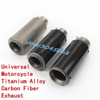 New High Quality Titanium Alloy 61mm 51mm Universal Motorcycle Exhaust Pipe GP Muffler Racing With Sticker For BMW S1000RR R1 R6
New High Quality Titanium Alloy 61mm 51mm Universal Motorcycle Exhaust Pipe GP Muffler Racing With Sticker For BMW S1000RR R1 R6