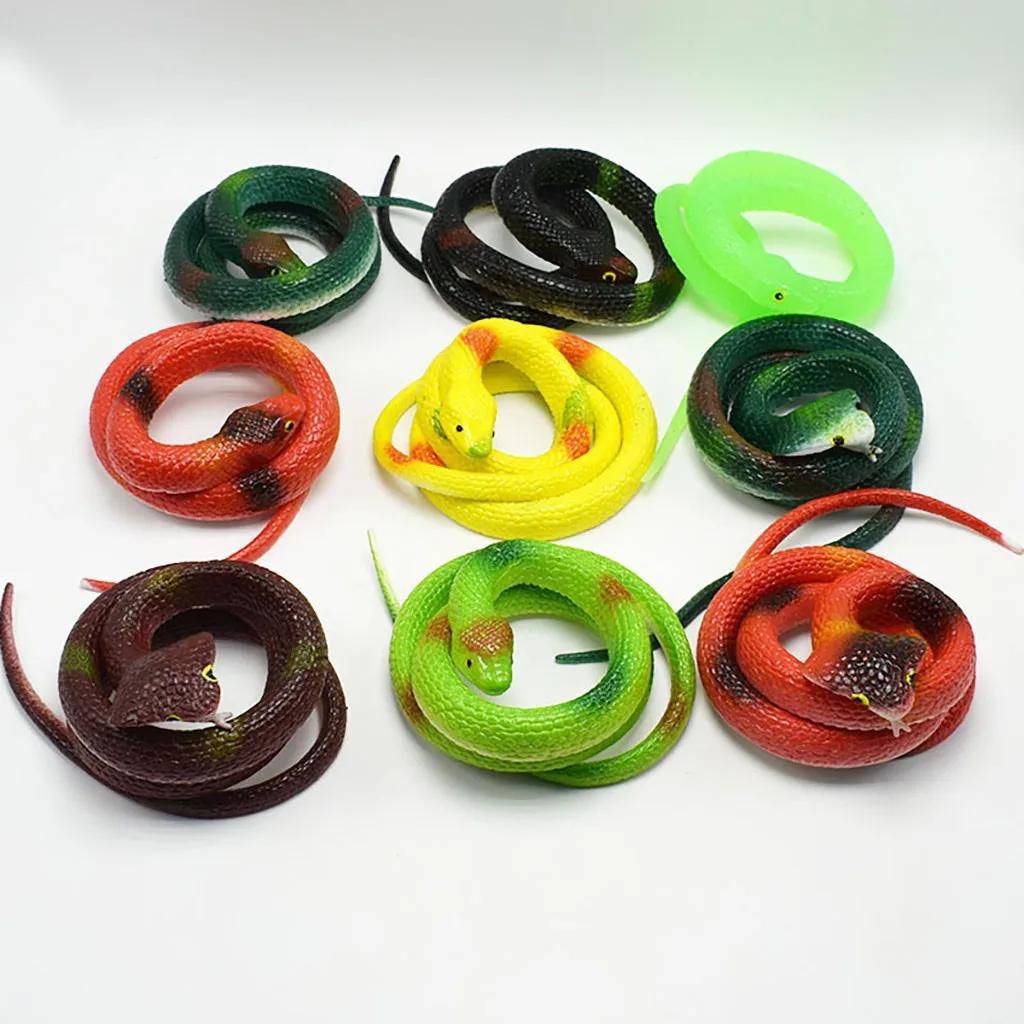 New Rubber Snake Toys Snakes Party Bag Fillers Halloween Prop Joke Soft Simulation Snake Cobra Mischievous Scary Toys MP#
New Rubber Snake Toys Snakes Party Bag Fillers Halloween Prop Joke Soft Simulation Snake Cobra Mischievous Scary Toys MP#