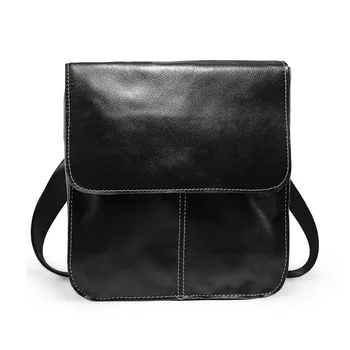 TIDING Mens Full Grain Genuine Leather Casual Crossbody Messenger Shoulder Bag Small Soft Black 2346LH
TIDING Mens Full Grain Genuine Leather Casual Crossbody Messenger Shoulder Bag Small Soft Black 2346LH