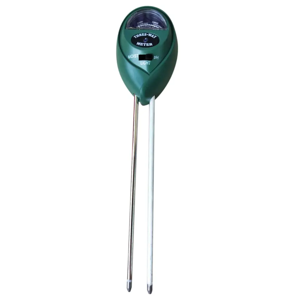 3in1 Multifunction Hygrometer Soil Meter Moisture Light Meter PH Detector Analyzer Pointer for Garden Plant Flower Soil Sale
3in1 Multifunction Hygrometer Soil Meter Moisture Light Meter PH Detector Analyzer Pointer for Garden Plant Flower Soil Sale