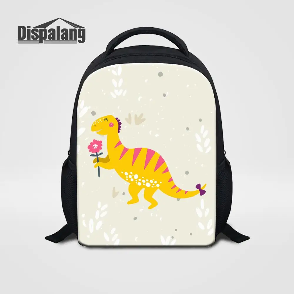 

Dispalang Cartoon Dinosaur Kindergarten School Bags For Boys Girls 12'' Children Small Bookbag Tiger Zebra Kids Custom Backpack
