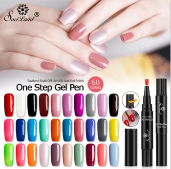 Newest 3 In 1 Gel Nail Varnish Pen Glitter One Step Nail Art Gel Polish Hybrid 60 Colors Easy To Use UV Gel Lacquer / 100pcs
Newest 3 In 1 Gel Nail Varnish Pen Glitter One Step Nail Art Gel Polish Hybrid 60 Colors Easy To Use UV Gel Lacquer / 100pcs
