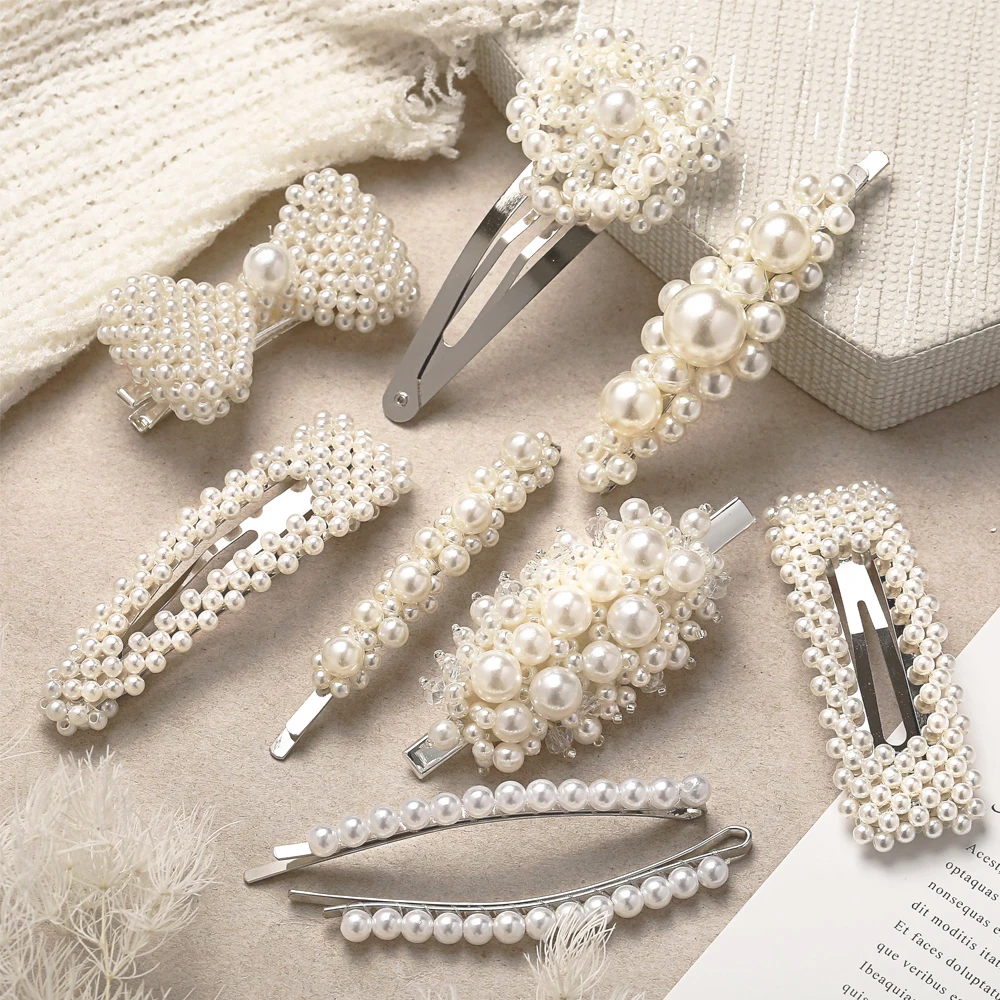 1PC Fashion Women Flower Pearl Hair Clips Snap Barrettes Stick Hairpins Metal Hairgrip Hair Claws Styling Accessories Gift
1PC Fashion Women Flower Pearl Hair Clips Snap Barrettes Stick Hairpins Metal Hairgrip Hair Claws Styling Accessories Gift