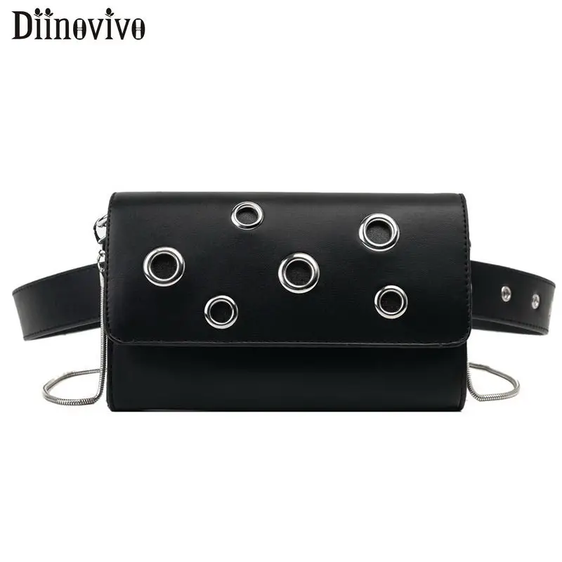 DIINOVIVO Hollow Out Designer Women's Bag Fashion Waist Chain Woman Shoulder Bag Casual Fanny Pack Chest Crossbody Bags WHDV1091
DIINOVIVO Hollow Out Designer Women's Bag Fashion Waist Chain Woman Shoulder Bag Casual Fanny Pack Chest Crossbody Bags WHDV1091