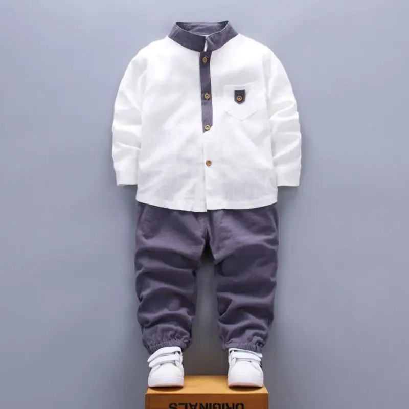 Boys Clothing Sets Children Clothing Set Kids Boy Clothes Shirts+Pants 2PCS Gentleman Suit
Boys Clothing Sets Children Clothing Set Kids Boy Clothes Shirts+Pants 2PCS Gentleman Suit