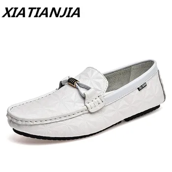 2019 Hot Summer Men's Shoes Pure Suede Loafers Moccasins Soft Leather Shoes Men Sneakers Non-slip Breathable Zapatos De Hombre
2019 Hot Summer Men's Shoes Pure Suede Loafers Moccasins Soft Leather Shoes Men Sneakers Non-slip Breathable Zapatos De Hombre