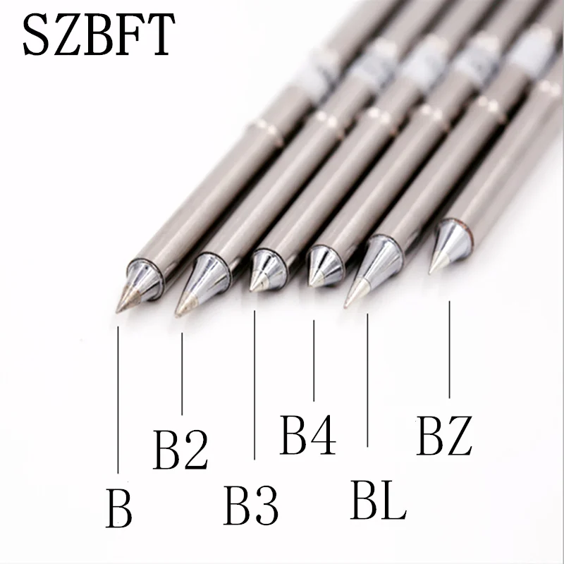 Жала для паяльника SZBFT T12-B B2 B3 B4 BL BZ серия жал паяльной станции Hakko FX-951 FX-952 |