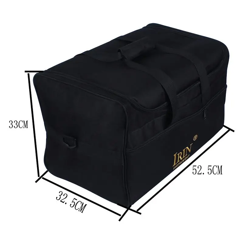 ABDB-IRIN Standard Adult Cajon Box Drum Bag Backpack Case 600D Cloth 5MM Cotton Padding with Carry Handle Shoulder Strap
ABDB-IRIN Standard Adult Cajon Box Drum Bag Backpack Case 600D Cloth 5MM Cotton Padding with Carry Handle Shoulder Strap