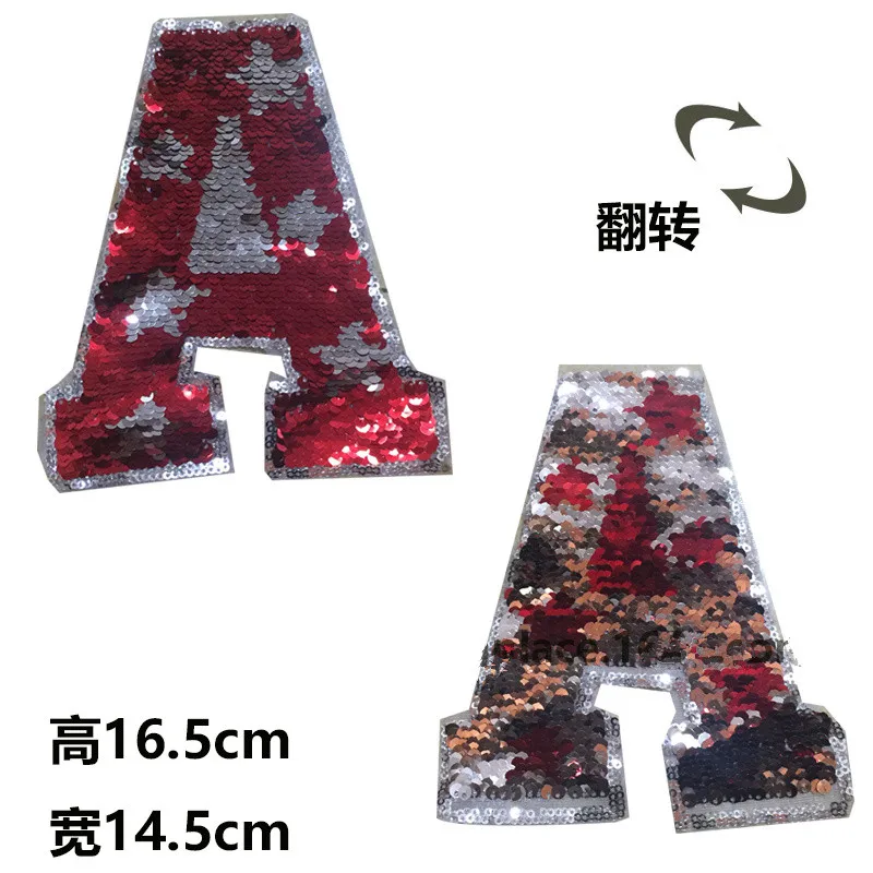 NEW The letter A Reversible Change color Sequins Sew On Patches for clothes DIY Patch Applique Bag Clothing Coat Sweater Cr
NEW The letter A Reversible Change color Sequins Sew On Patches for clothes DIY Patch Applique Bag Clothing Coat Sweater Cr