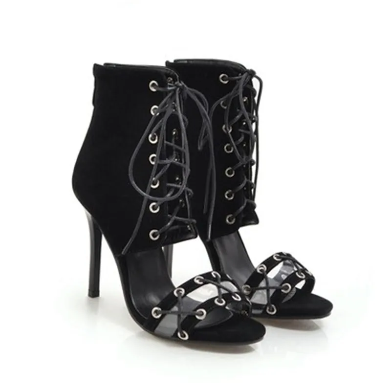 Sexy stiletto super high heel boots 2019 summer new foreign trade cross strap fashion shoes
Sexy stiletto super high heel boots 2019 summer new foreign trade cross strap fashion shoes