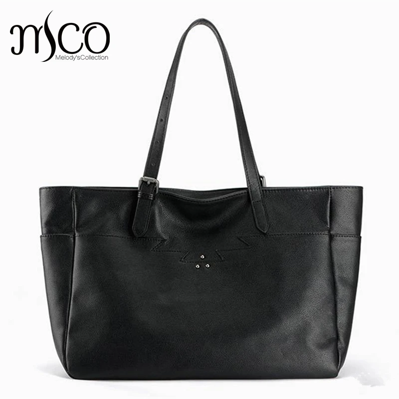 Women Large Capacity Casual Tote Luxury Handbag Genuine Leather Cowhide Ladies Shoulder Bag Fashion Designer Black Shopping Bag
Women Large Capacity Casual Tote Luxury Handbag Genuine Leather Cowhide Ladies Shoulder Bag Fashion Designer Black Shopping Bag