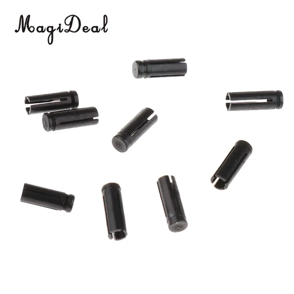 18pcs Flight Protectors Durable Design Pro Anodised Aluminum Dart Flight Savers / Protectors -Black/Silver