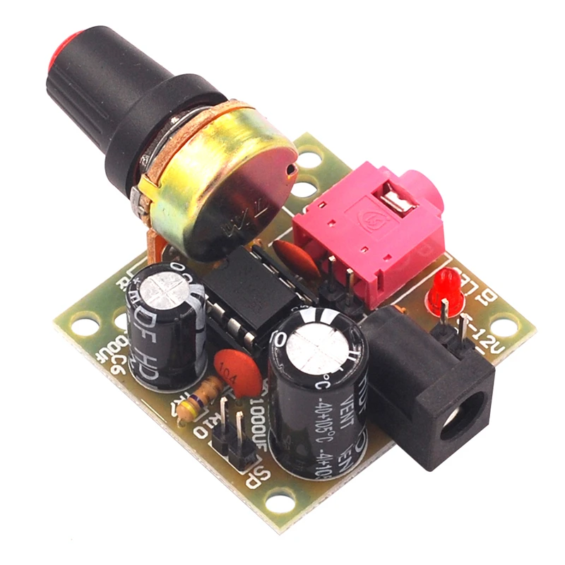 1Set Smart Electronic DIY Kit LM386 Super Mini Audio Amplifier DIY Kit Suite Trousse LM386 Amplificador Module Board 3.5mm 3-12V
1Set Smart Electronic DIY Kit LM386 Super Mini Audio Amplifier DIY Kit Suite Trousse LM386 Amplificador Module Board 3.5mm 3-12V