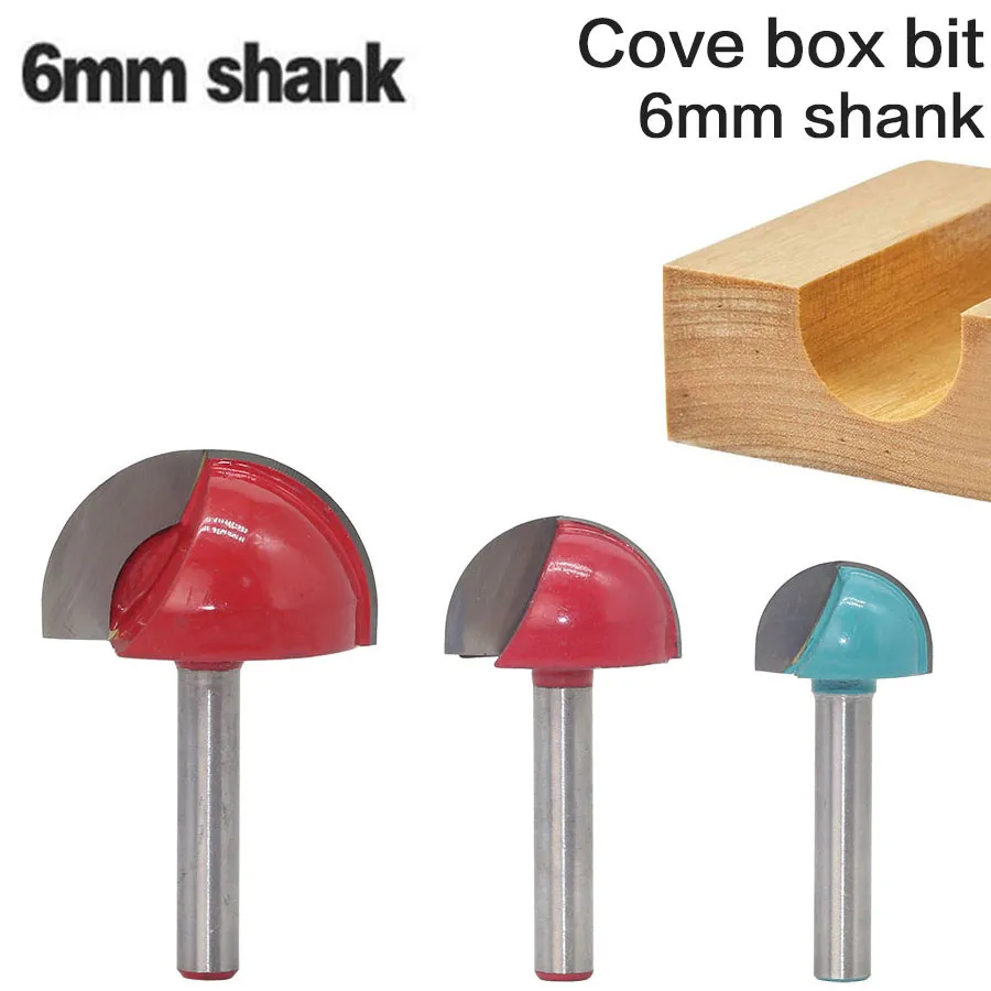 1pc 6mm Shank Round Nose Cove Box Wood Router Bit Shaker Woodworking Tools Milling Cutter Cheap Price
1pc 6mm Shank Round Nose Cove Box Wood Router Bit Shaker Woodworking Tools Milling Cutter Cheap Price