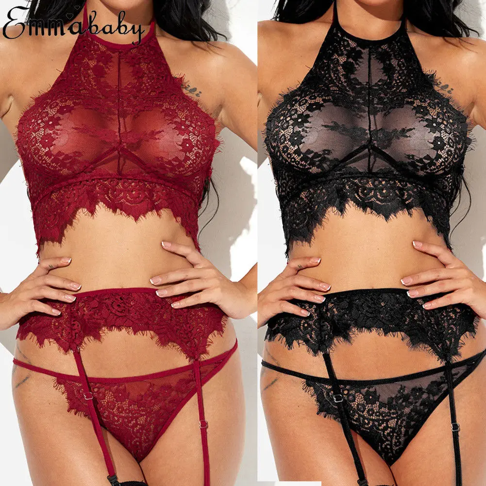 Women Sexy Lingerie Extotic Apparel Nightgown Babydoll Garter Underwear Lace Bra Nightwear Set Sleepwear
Women Sexy Lingerie Extotic Apparel Nightgown Babydoll Garter Underwear Lace Bra Nightwear Set Sleepwear