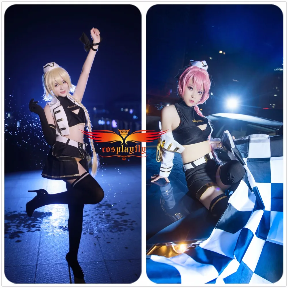 FATE/Apocrypha Type Moon Racing Astolfo / Jeanne d'Arc (Alter) Racing Wear Suit Girls Dress Shorts Cosplay Costume Clothing
FATE/Apocrypha Type Moon Racing Astolfo / Jeanne d'Arc (Alter) Racing Wear Suit Girls Dress Shorts Cosplay Costume Clothing