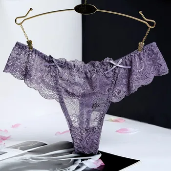 Lace Tranparent Thong Underwear Female Thongs Hollow Out Briefs For Women Sexy Panties Women G-String Ladies Briefs
Lace Tranparent Thong Underwear Female Thongs Hollow Out Briefs For Women Sexy Panties Women G-String Ladies Briefs