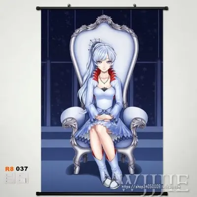 

Home Decor Japan Anime Wall Poster Scroll Cosplay RWBY Blake Belladonna Yang Xiao Long