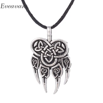 EUEAVAN 15pcs Viking Slavic God Symbol Warding Veles Pendant Necklace Bear Paw Lucky Knot Talisman Jewelry For Men
EUEAVAN 15pcs Viking Slavic God Symbol Warding Veles Pendant Necklace Bear Paw Lucky Knot Talisman Jewelry For Men