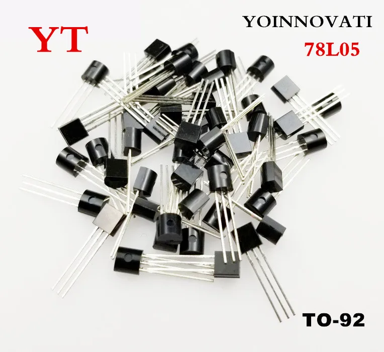 

Free shipping 1000 pcs 78L05 L78L05 7805 TO-92 5V 100mA 0.1A Voltage Regulator TRANSISTOR