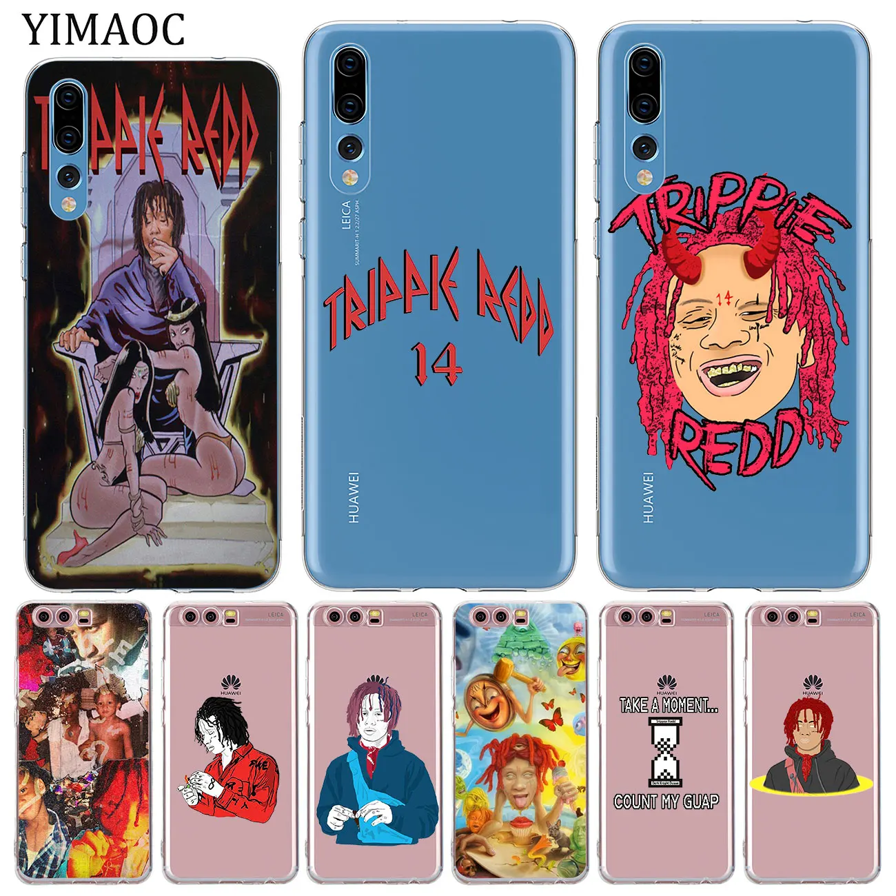 Мягкий силиконовый чехол YIMAOC для Huawei P30 P20 Pro P10 P8 P9 Lite 2017 2016 2015 P smart Z 2019|Бамперы| |