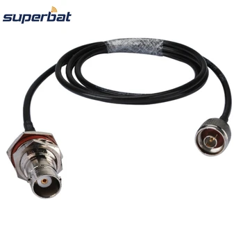 Superbat N Male Plug to BNC Female Jack Bulkhead O-ring KSR/LMR195 100cm Connectors Cable Assembly Jumper Cable
Superbat N Male Plug to BNC Female Jack Bulkhead O-ring KSR/LMR195 100cm Connectors Cable Assembly Jumper Cable