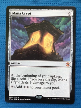 Mana Crypt EMA Hologram magician ProxyKing 8.0 VIP the proxy cards to gathering every single mg card.
Mana Crypt EMA Hologram magician ProxyKing 8.0 VIP the proxy cards to gathering every single mg card.