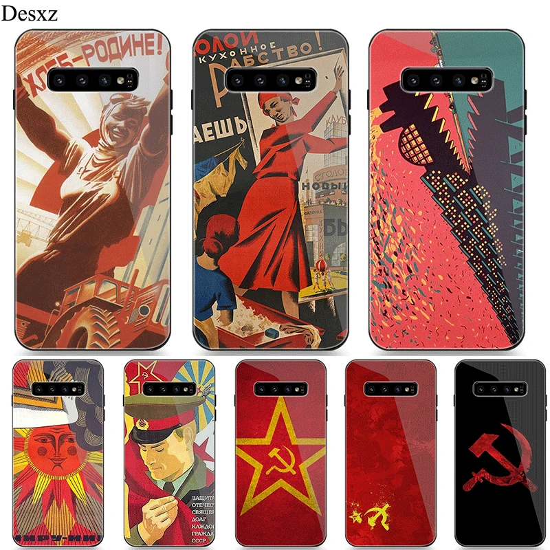 Phone Case Glass For Samsung A40 A50 A10 A20 A30 A60 A70 S10 S7 Edge S8 S9 Plus Note 8 9 Cover Soviet Union USSR Flag
Phone Case Glass For Samsung A40 A50 A10 A20 A30 A60 A70 S10 S7 Edge S8 S9 Plus Note 8 9 Cover Soviet Union USSR Flag