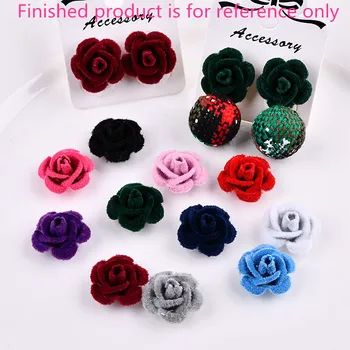 50pcs/lot color Flocking Imitation rose flower shape handmade charms diy jewelry earring/bracelet/apparel pendants accessory
50pcs/lot color Flocking Imitation rose flower shape handmade charms diy jewelry earring/bracelet/apparel pendants accessory