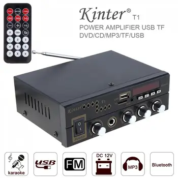 Bluetooth Digital Audio Player Car Amplifier FM Radio Stereo Player Support SD / USB / DVD / MP3 with Remote Control
Bluetooth Digital Audio Player Car Amplifier FM Radio Stereo Player Support SD / USB / DVD / MP3 with Remote Control