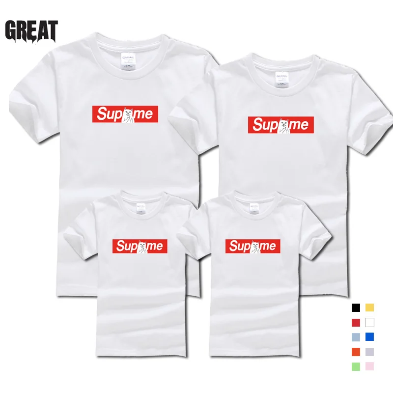 Summer New Cartoon Printed T-shirt Short Sleeve Cotton T-shirt Customized Couple Shirt Parents and Children Shirt Team T-shirt
Summer New Cartoon Printed T-shirt Short Sleeve Cotton T-shirt Customized Couple Shirt Parents and Children Shirt Team T-shirt