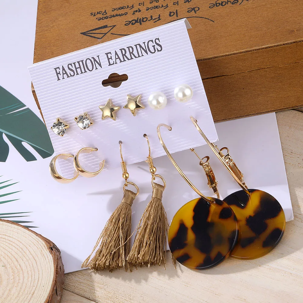 IPARAM Oversized Circle Fringe Dangle Earrings Set For Women Brincos Bohemian Resin Geometry Earring Statement Dropship Jewelry
IPARAM Oversized Circle Fringe Dangle Earrings Set For Women Brincos Bohemian Resin Geometry Earring Statement Dropship Jewelry