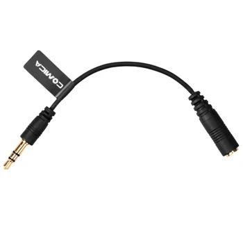 CoMica CVM-CPX Audio Cable Adapter Gold-plating Terminal Excellent Recording Durable Universal for Canon Sony Nikon Cameras
CoMica CVM-CPX Audio Cable Adapter Gold-plating Terminal Excellent Recording Durable Universal for Canon Sony Nikon Cameras