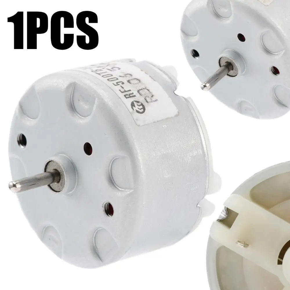 1Pcs New RF-500TB-14415 Mini DC Motor DC 1.5V-9V 5V 6V 32mm Diameter Round Motor High Quality
1Pcs New RF-500TB-14415 Mini DC Motor DC 1.5V-9V 5V 6V 32mm Diameter Round Motor High Quality