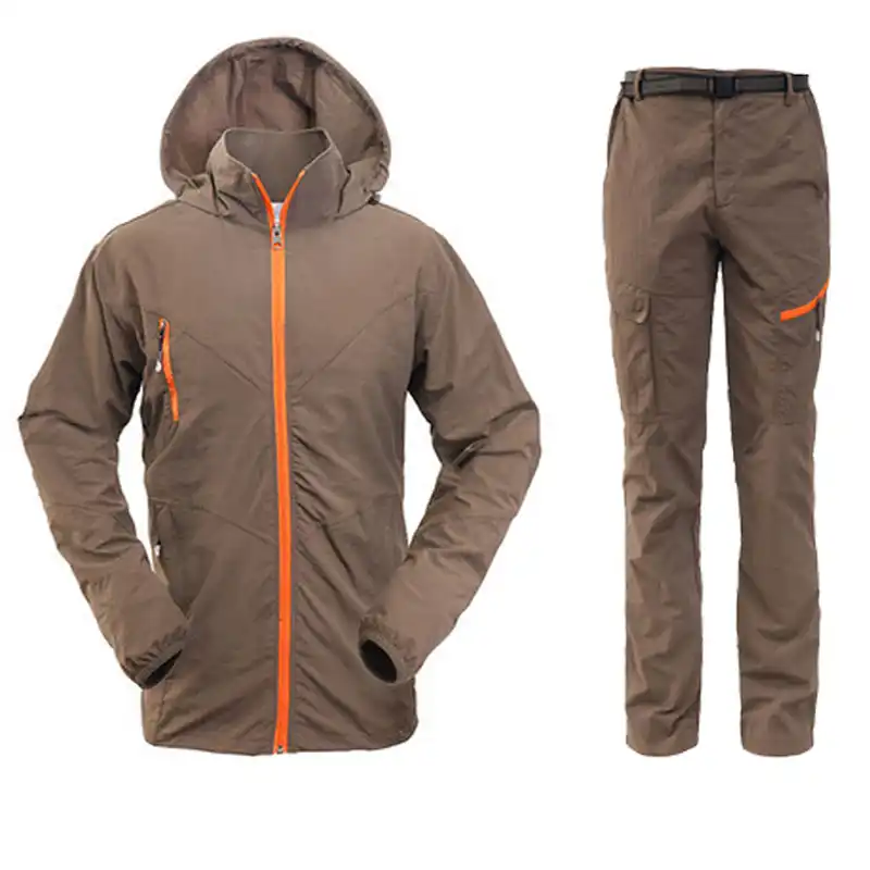 Outdoor Quick Dry Breathable Clothing Set Men Women Spring Summer