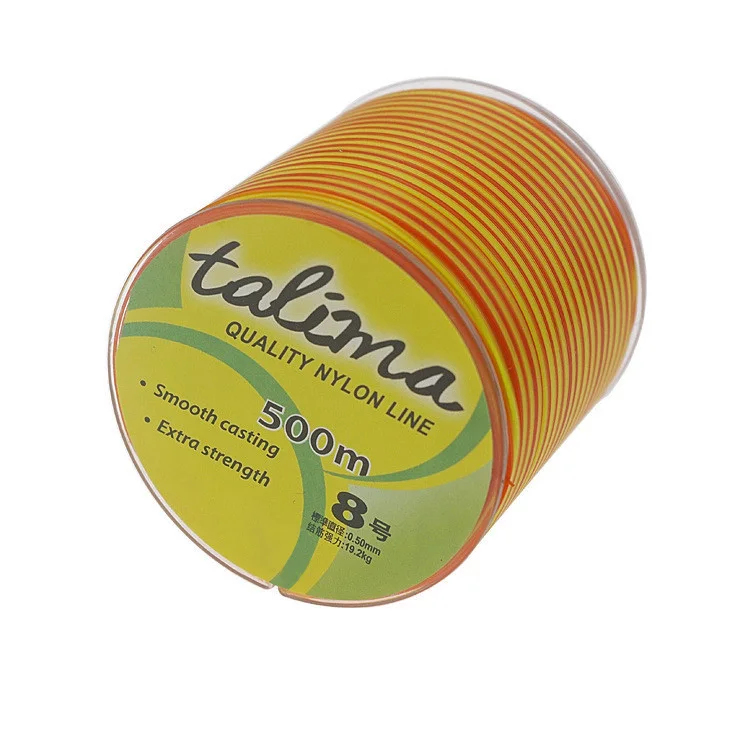Mixed Color 500M Nylon Fishing Line Monofilament Carp Leader Hilo Fly Poseidon Tenkara Fil de peche de pesca Olta FL17
Mixed Color 500M Nylon Fishing Line Monofilament Carp Leader Hilo Fly Poseidon Tenkara Fil de peche de pesca Olta FL17