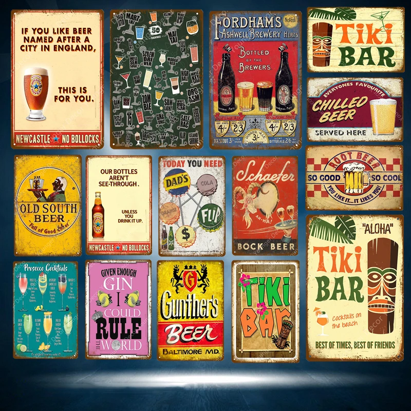 Tiki Bar Decor Gin Rule Old South Beer Metal Tin Sign Bar Pub Cafe Home Decorative Plate Kitchen Painting Plaque Wall Art Carft
Tiki Bar Decor Gin Rule Old South Beer Metal Tin Sign Bar Pub Cafe Home Decorative Plate Kitchen Painting Plaque Wall Art Carft