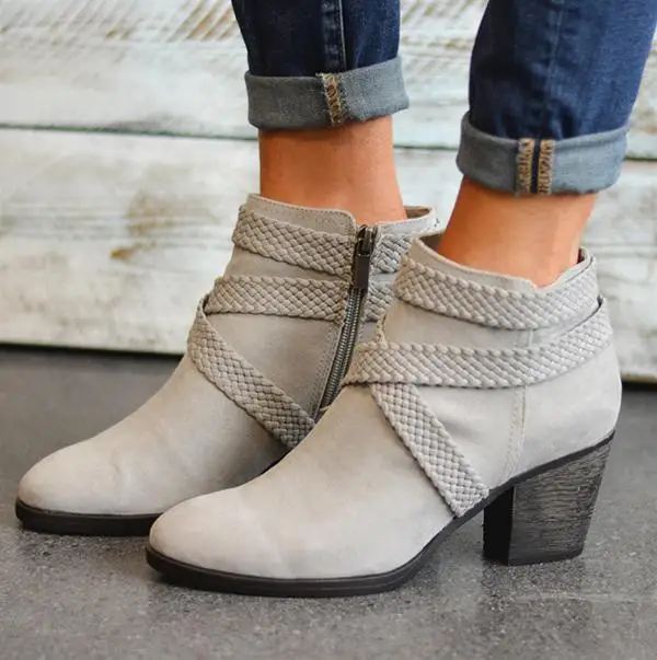 MoneRffi Women Boots High Heels Ladies Shoes Women Shoes Fashion 2019 Casual Shoes Autumn Comfortable Botas Mujer Botas Mujer
MoneRffi Women Boots High Heels Ladies Shoes Women Shoes Fashion 2019 Casual Shoes Autumn Comfortable Botas Mujer Botas Mujer