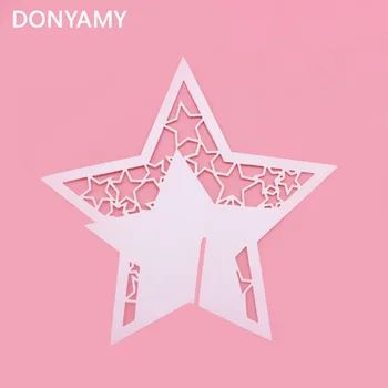 100pcs Lacer Cut Paper Star cards Table Paper Wine Glass Cup Card Escort Table Mark for Wedding Party Home Decorations
100pcs Lacer Cut Paper Star cards Table Paper Wine Glass Cup Card Escort Table Mark for Wedding Party Home Decorations