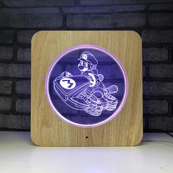 Creative Wooden Super Mario LED Night Light 7 Color Change Desk Light Action Figures Boys Girls Birthday Toys #535
Creative Wooden Super Mario LED Night Light 7 Color Change Desk Light Action Figures Boys Girls Birthday Toys #535