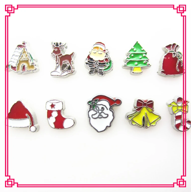 Wholesale 50pcs/lot Mix Christmas Charms Floating Charms Living Glass Memory Lockets Floating Charm DIY Jewelry Charms
Wholesale 50pcs/lot Mix Christmas Charms Floating Charms Living Glass Memory Lockets Floating Charm DIY Jewelry Charms