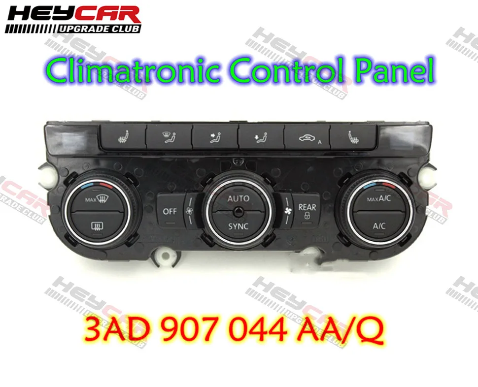 Climatronic Control Panel With Rear lock Seat Heating Visualization On RNS / RCD 3AD 907 044 AA/Q For VW Passat B7
Climatronic Control Panel With Rear lock Seat Heating Visualization On RNS / RCD 3AD 907 044 AA/Q For VW Passat B7