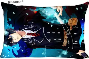Blue Exorcist Rectangle Pillow Cover Size 45x35cm (one side) Print Custom Zipper Polyester Cotton Pillowcase
Blue Exorcist Rectangle Pillow Cover Size 45x35cm (one side) Print Custom Zipper Polyester Cotton Pillowcase