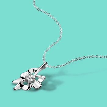 women's 925 sterling silver necklace popular Zircon pendant Clavicle necklace lady Solid silver necklace Valentine's day gifts
women's 925 sterling silver necklace popular Zircon pendant Clavicle necklace lady Solid silver necklace Valentine's day gifts