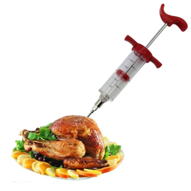 Roasted Sauce Roasting Needles Spice Syringe Stainless Set BBQ Meat Flavor Injector Cooking Marinade Accessories Turkey Syringe
Roasted Sauce Roasting Needles Spice Syringe Stainless Set BBQ Meat Flavor Injector Cooking Marinade Accessories Turkey Syringe