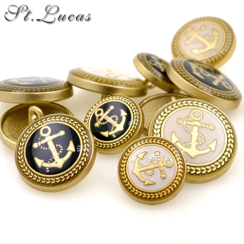 fashion sewing metal button DIY 10pcs/lot paint oil anchor decorative buttons for overcoat clothing garment accessories
fashion sewing metal button DIY 10pcs/lot paint oil anchor decorative buttons for overcoat clothing garment accessories