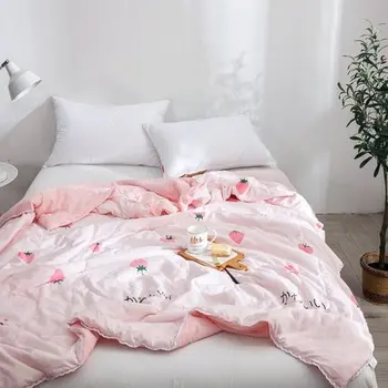 2018 Summer 1PCS Quilt Duvet Blanket Quilting For Double Single Bed Comforters Bedspread Bed Cover Home Textiles Gray
2018 Summer 1PCS Quilt Duvet Blanket Quilting For Double Single Bed Comforters Bedspread Bed Cover Home Textiles Gray