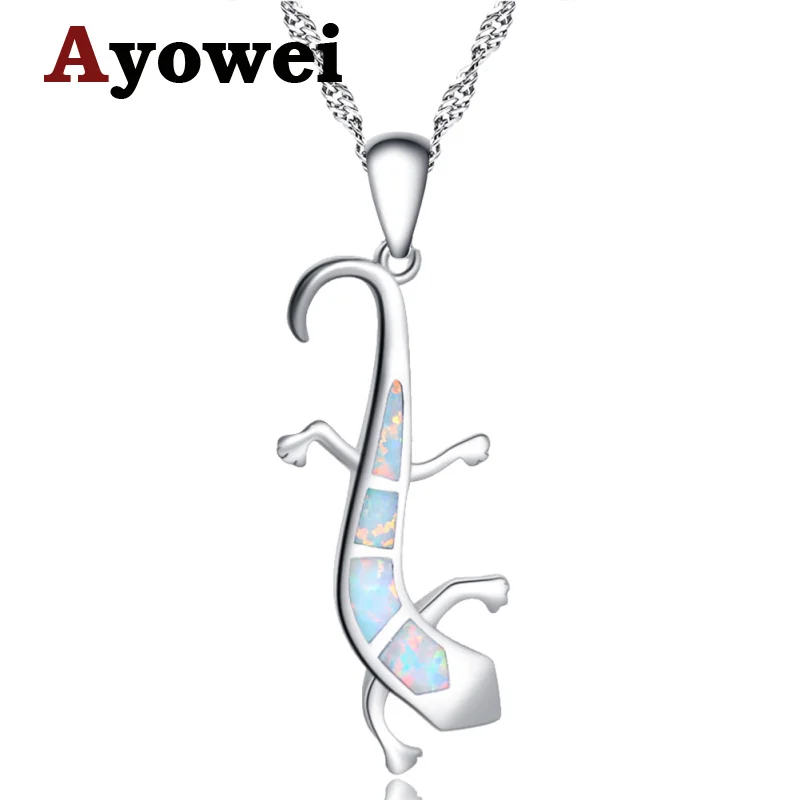 Ayowei For Women party gift Smart Gecko Amazing White Fire Opal Silver Stamped 925 Necklace Pendants OP757A
Ayowei For Women party gift Smart Gecko Amazing White Fire Opal Silver Stamped 925 Necklace Pendants OP757A